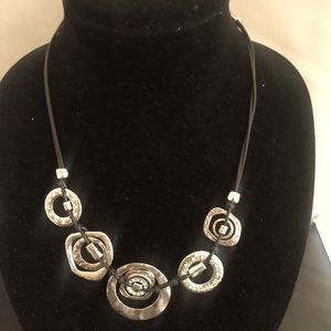 Chico’s leather necklace